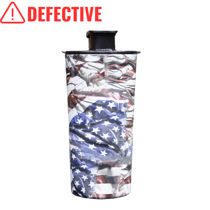 DEFECTIVE PAINT HYDRO DIPPED SNUFF CUP PROS (REDUCED PRICE)