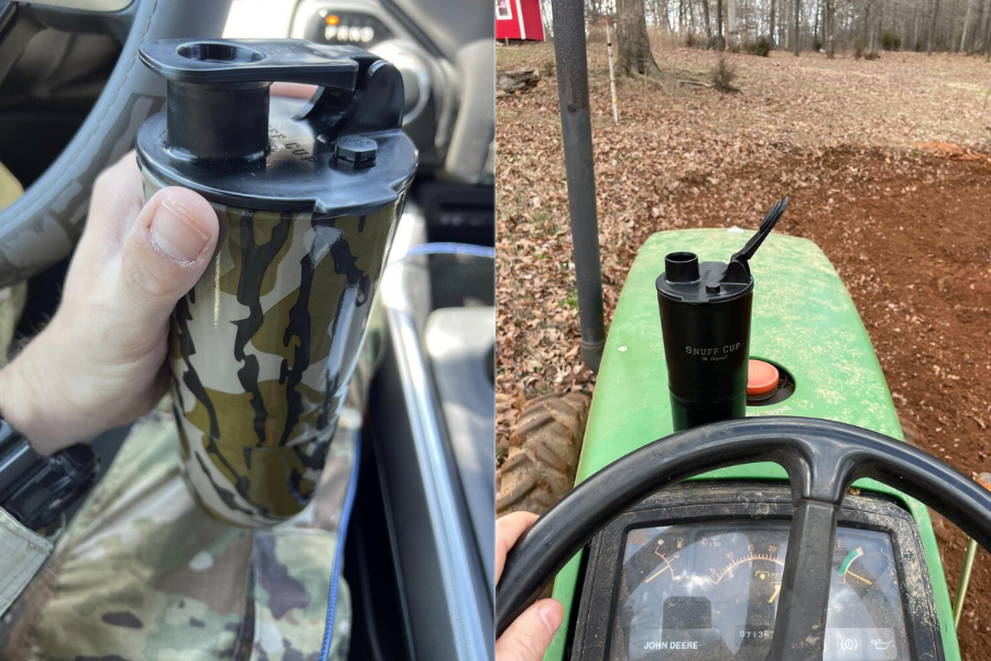 No more carrying around cans.