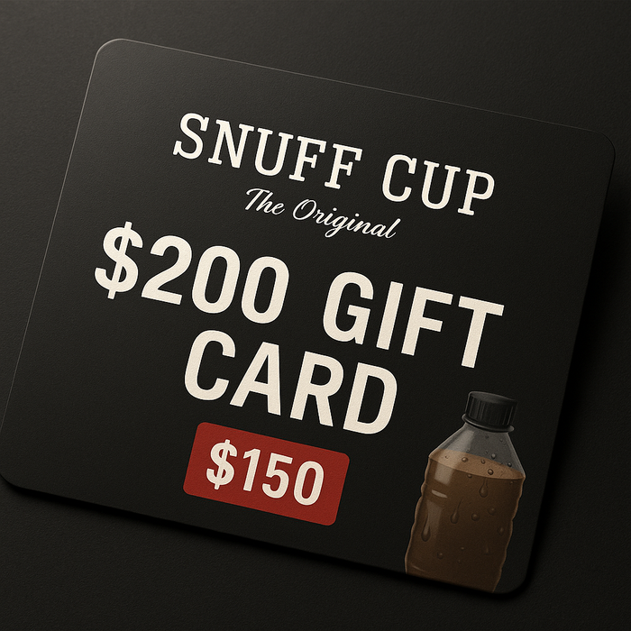 Snuff Cup Digital Gift Card - SAVE $50!