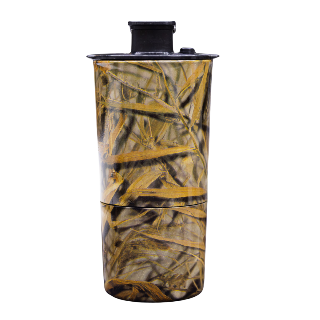 A single green leaf against a white background.